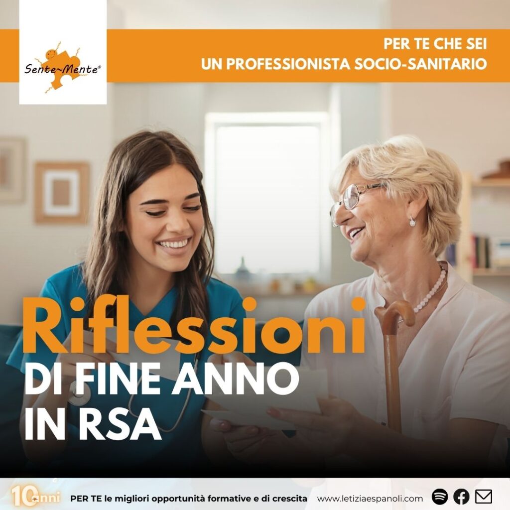Riflessioni di fine anno in RSA